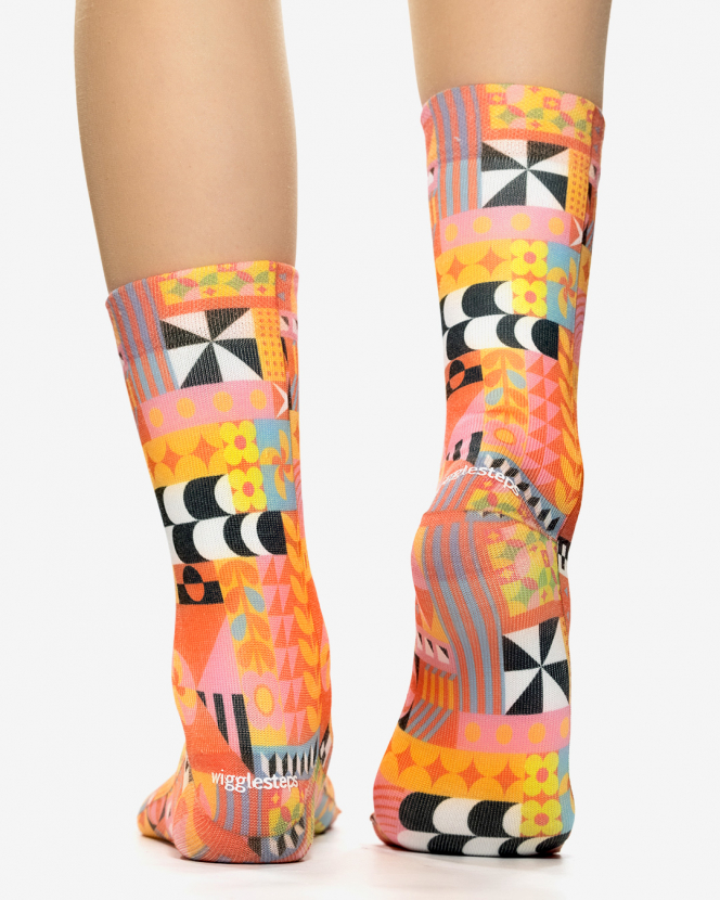 Wigglesteps Damen - Socken - Style: 05321 - Retro Mix