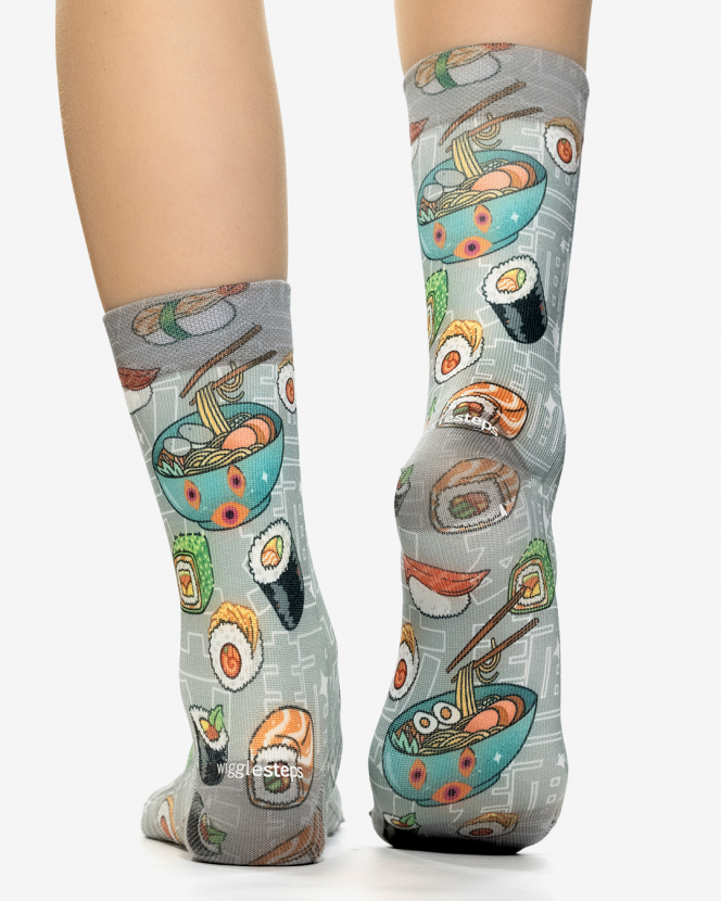 Wigglesteps Damen - Socken - Style: 05322 - Asian Food