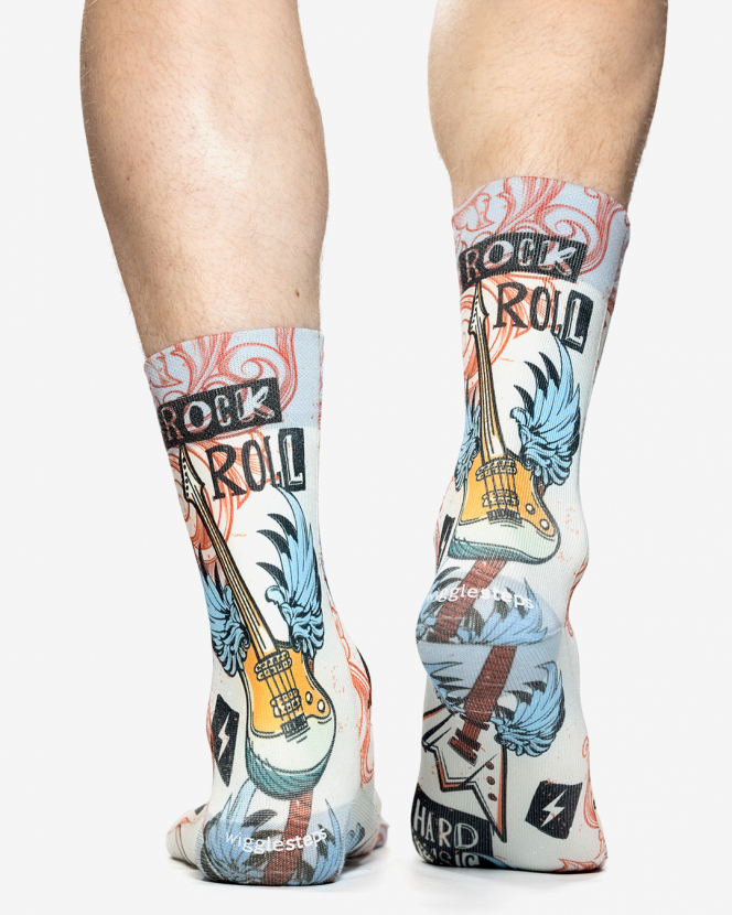 Wigglesteps Herren - Socken - Style: 05368 - Rock Guitar