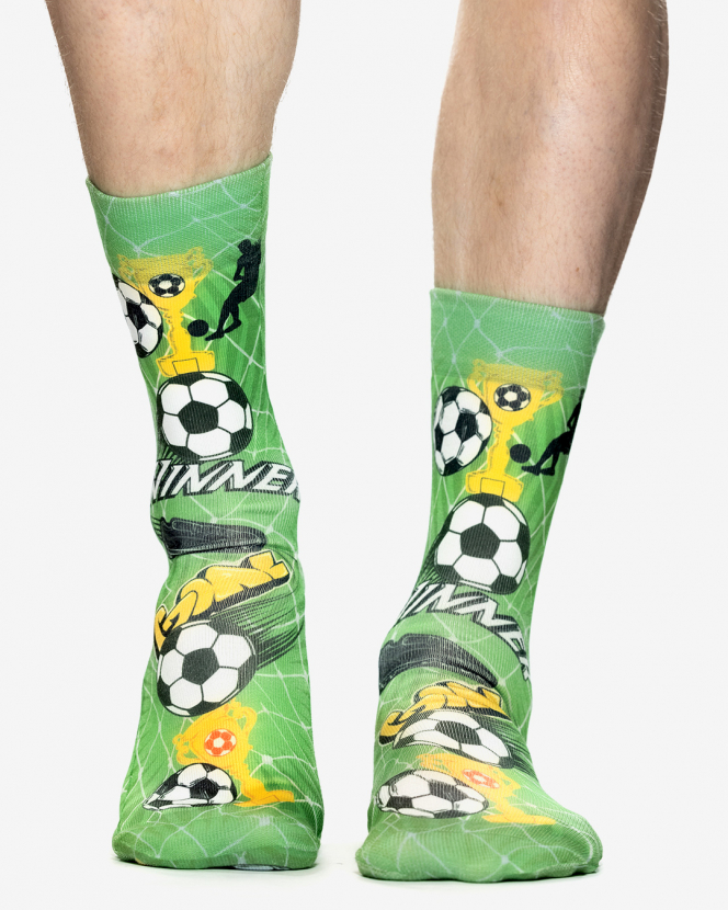 Wigglesteps Herren - Socken - Style: 05374 - Fussball Winner