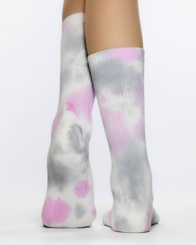 Tie Dye Wigglesteps - Frottee Sportsocken - Batik Farbset: 5430