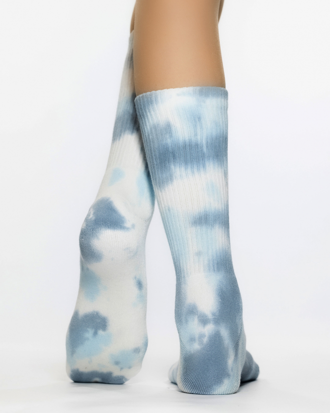 Tie Dye Wigglesteps - Frottee Sportsocken - Batik Farbset: 5434