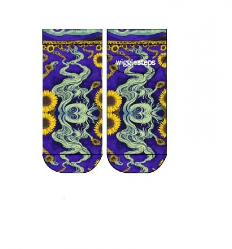 Wigglesteps Damen - Sneaker - Style: 05553 Purple Art