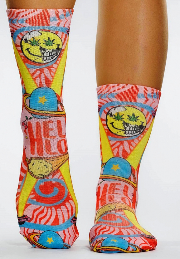Wigglesteps Damen - Socken - Style: 05572 - Hello World