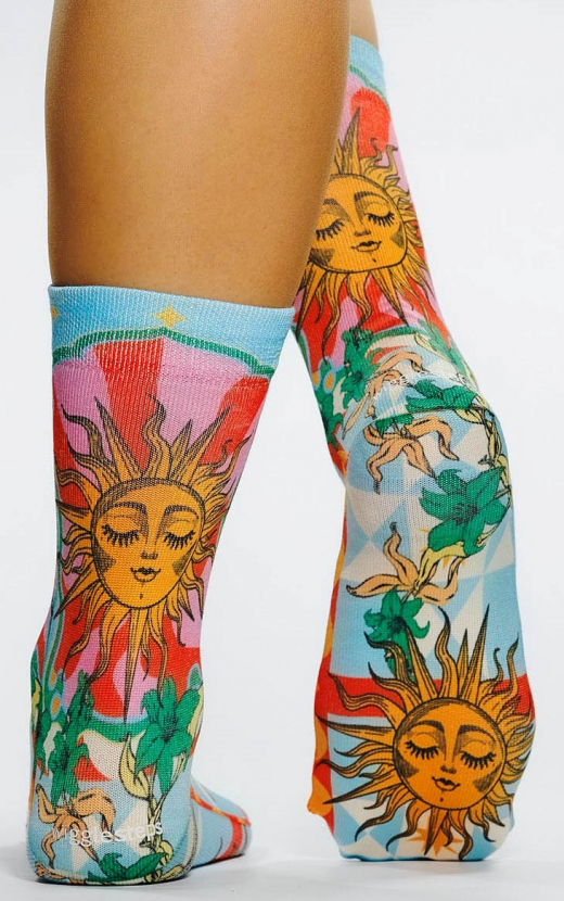 Wigglesteps Damen - Socken - Style: 05573 - Vintage Sun