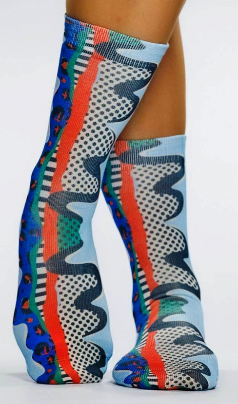 Wigglesteps Damen - Socken - Style: 05578 - The Wave