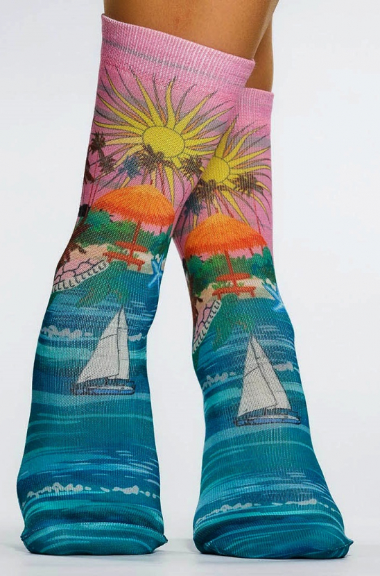 Wigglesteps Damen - Socken - Style: 05581 - Beach Day