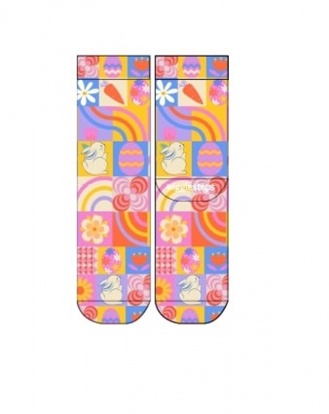 Wigglesteps Damen - Socken - Style: 05605 - Ostern Pastell