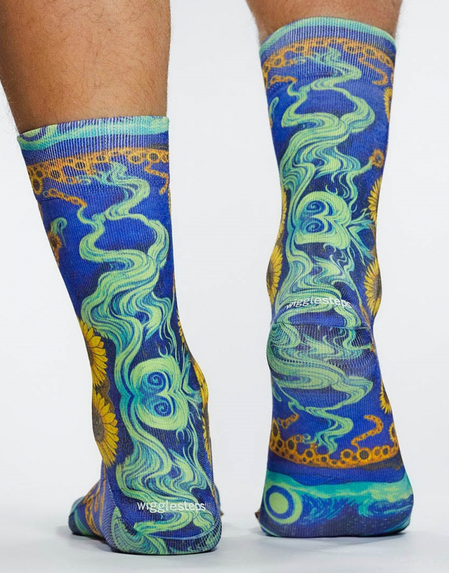 Wigglesteps Herren - Socken - Style: 05653 - New Starry Night