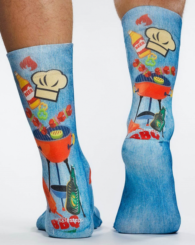 Wigglesteps Herren - Socken - Style: 05656 - Grillabend