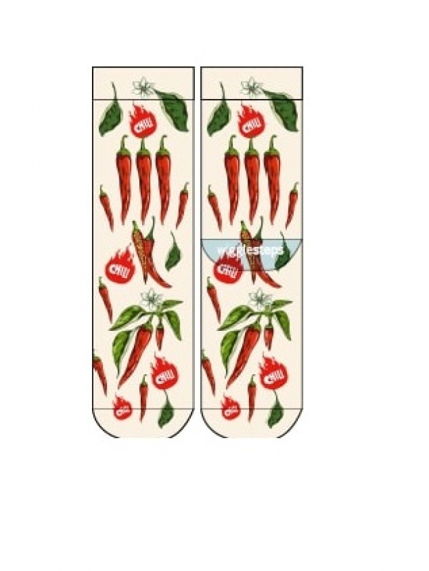 Wigglesteps Herren - Socken - Style: 05659 - Chili