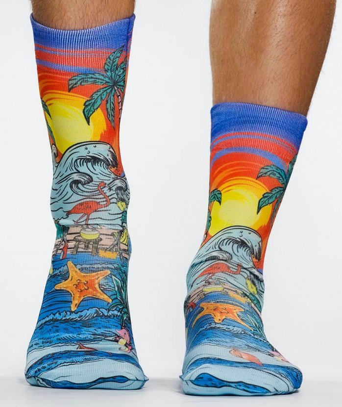 Wigglesteps Herren - Socken - Style: 05665 - Beach Day