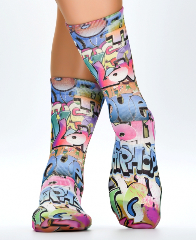 Wigglesteps Herren - Socken - Style: 05697 - Graffitti One