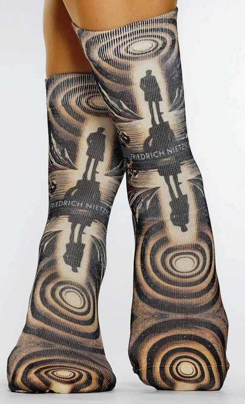 Wigglesteps Damen - Socken - Style: 05725 - Friedrich Nietzsche