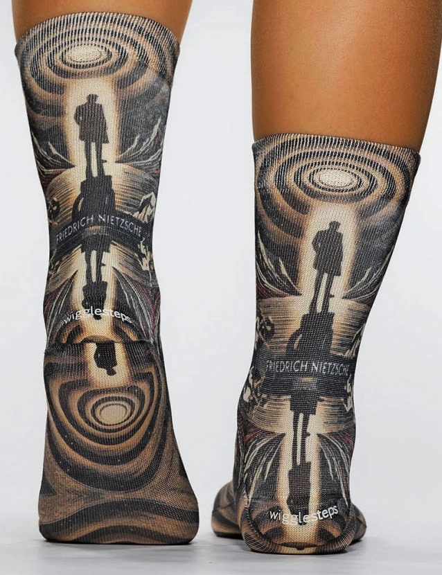 Wigglesteps Damen - Socken - Style: 05725 - Friedrich Nietzsche