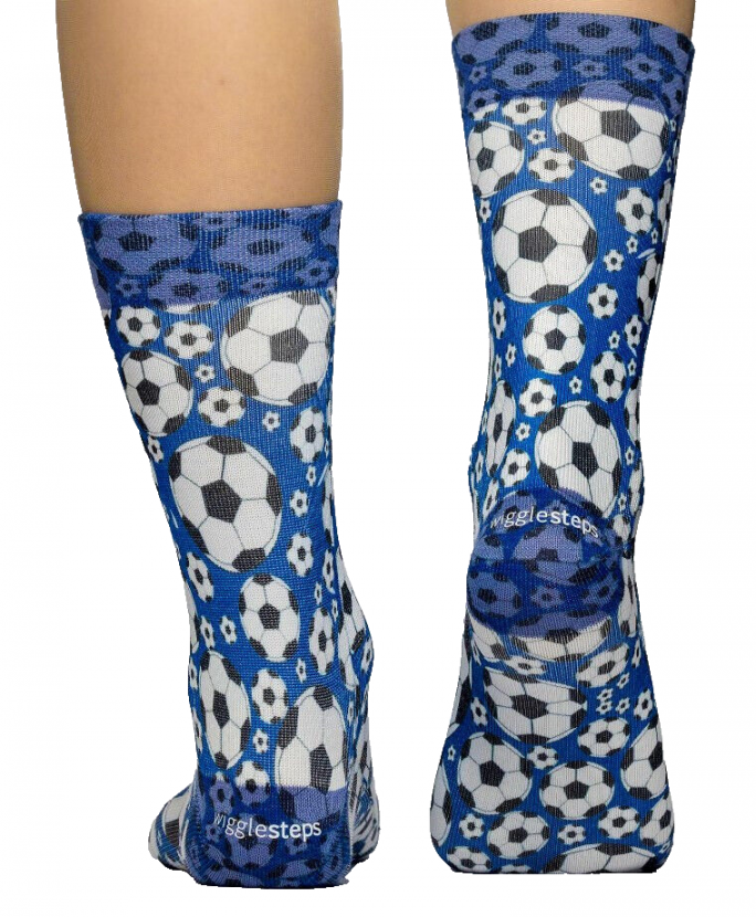 Wigglesteps Damen - Socken - Style: 03620 - Fussball Blau