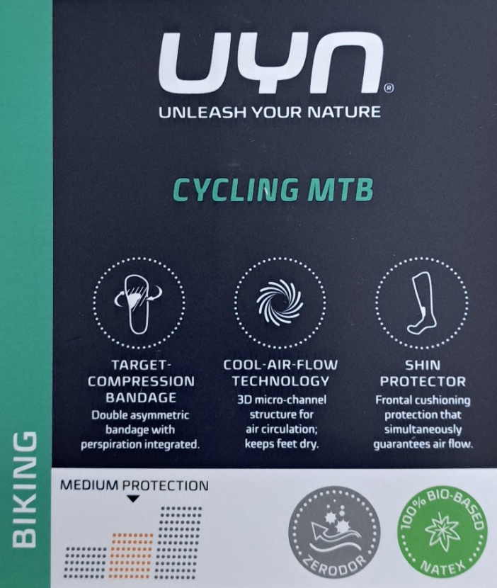 UYN Herren - Cycling MTB - Mountainbike Performance - Anthrazit