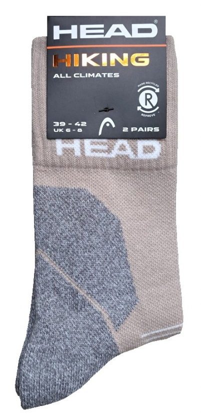 2 Paar Head Hiking - Klassik All Climates - Sandton - Größe 39/42