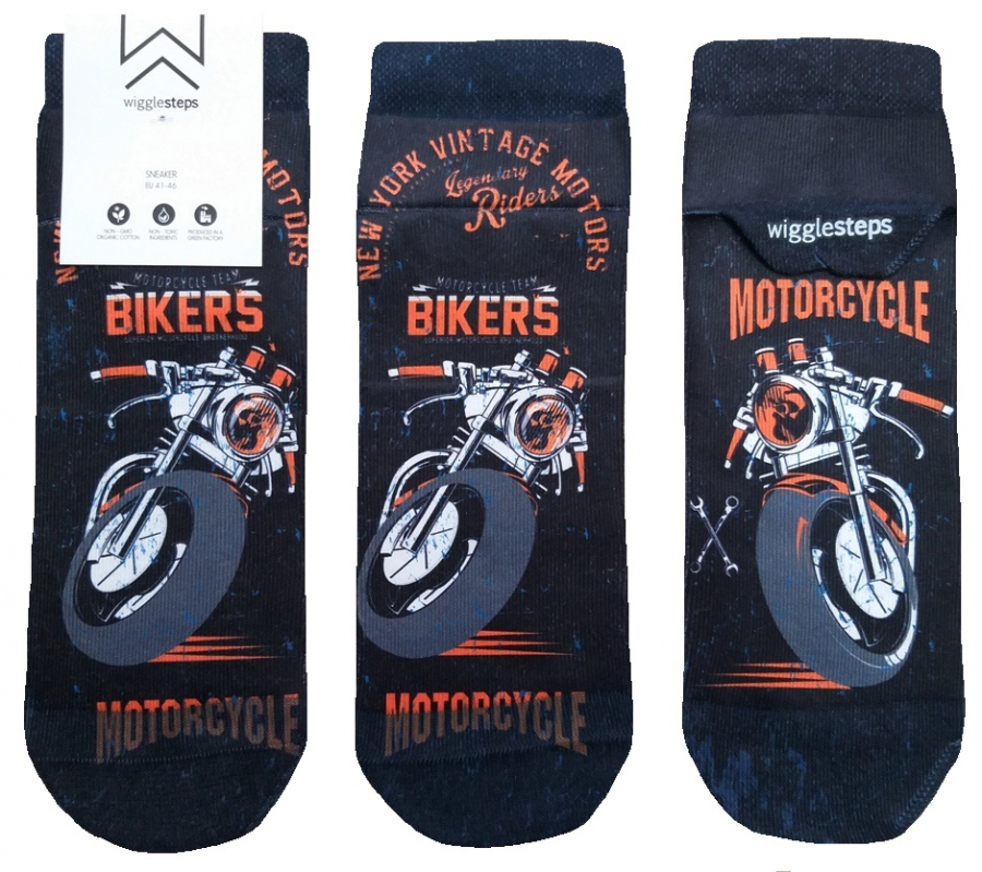 Wigglesteps Herren - Quarter - Style: 02258 - Biker