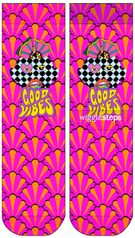 Wigglesteps Damen - Socken - Style: 04754 - Good Vibes