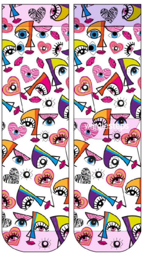 Wigglesteps Damen - Socken - Style: 04774 - Modern Eye's
