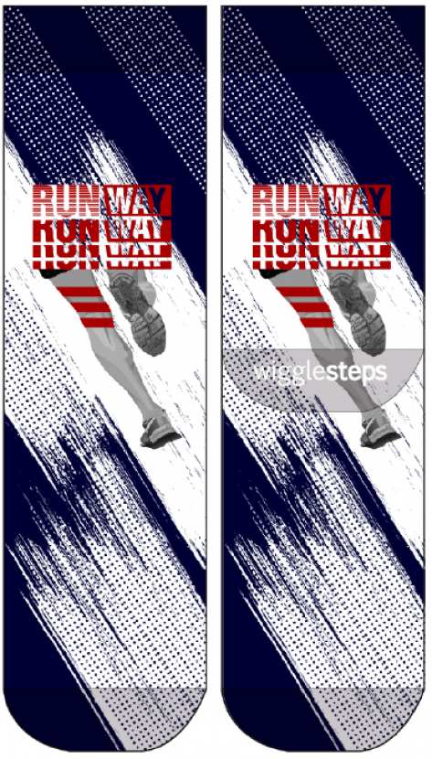 Wigglesteps Herren - Socken - Style: 04824 - Run Way