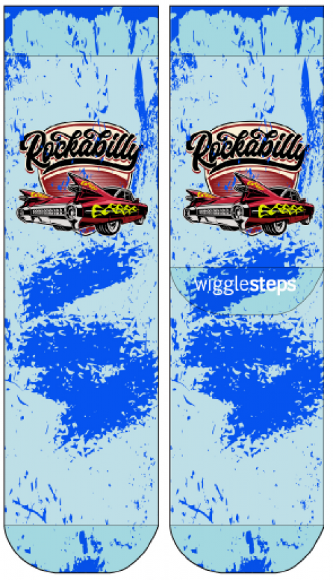 Wigglesteps Herren - Socken - Style: 04839 - Rockabilly