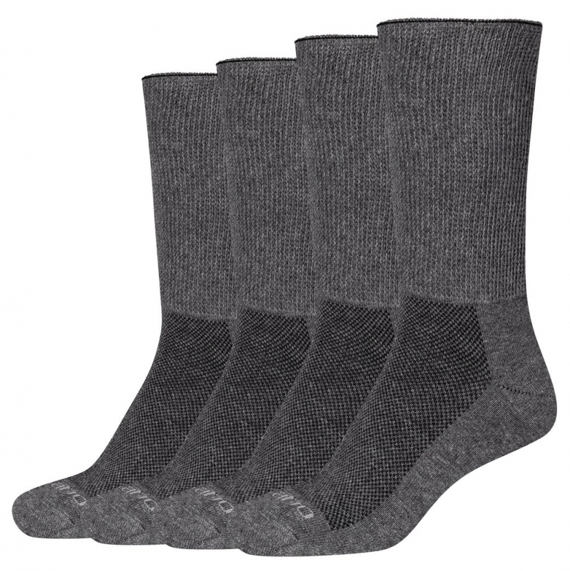 2 Paar Netzschaft Spezial Diabetikersocken - Anthrazit