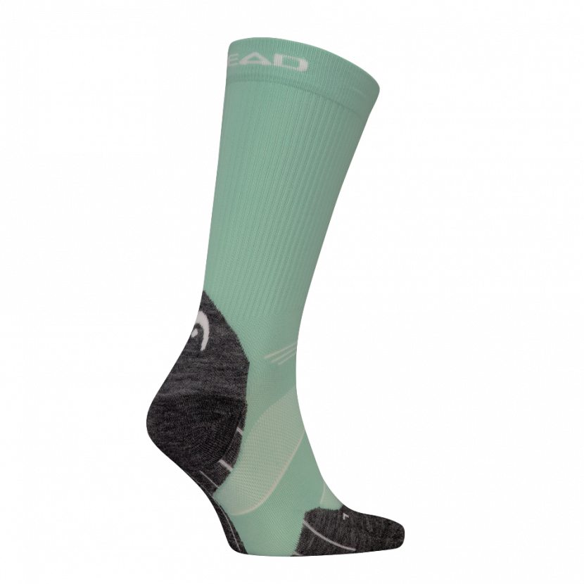 Head Hiking Socken - Merino Long & Warm - Apfelton - Größe 39/42
