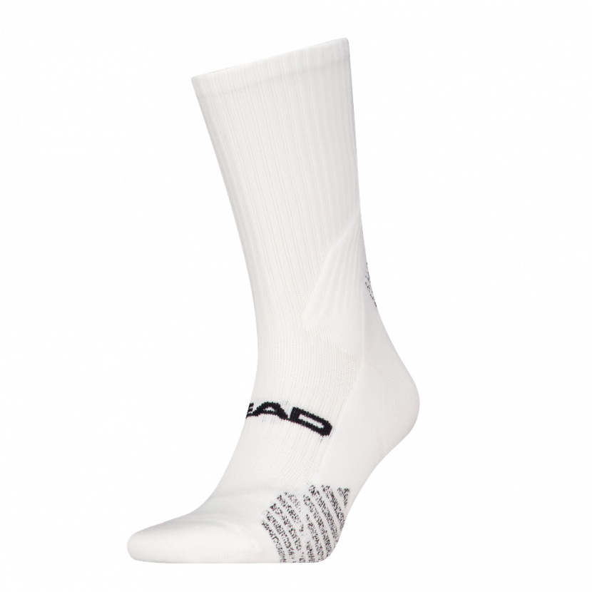 Head Coolmax Ultrasoft - Performance Padel Socken - Weiss - Größe 43/46