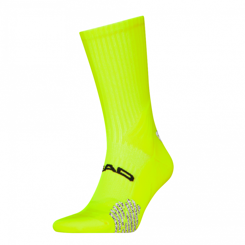 Head Coolmax Ultrasoft - Performance Padel Socken - Yellow - Größe 35/38