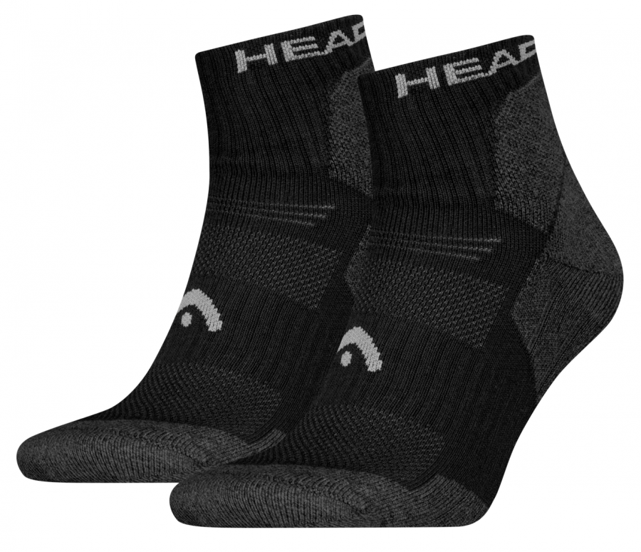 2 Paar HEAD Hiking - Outdoor 1/4 Schaft  Quarter - Schwarz