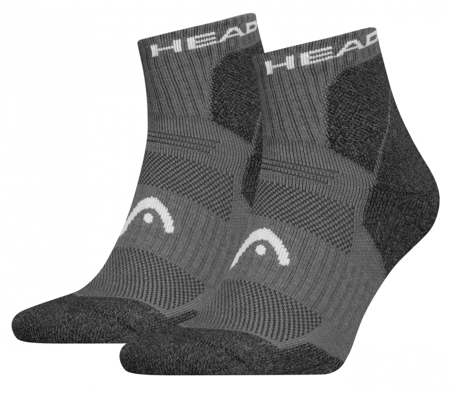 2 Paar HEAD Hiking - Outdoor 1/4 Schaft  Quarter - Anthrazit