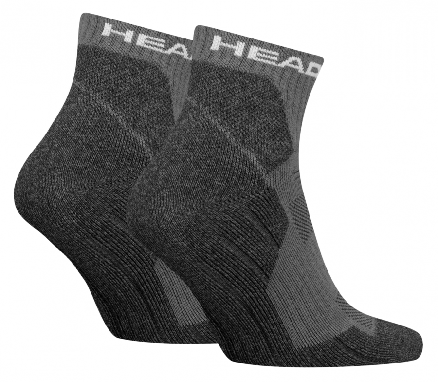 2 Paar HEAD Hiking - Outdoor 1/4 Schaft  Quarter - Anthrazit