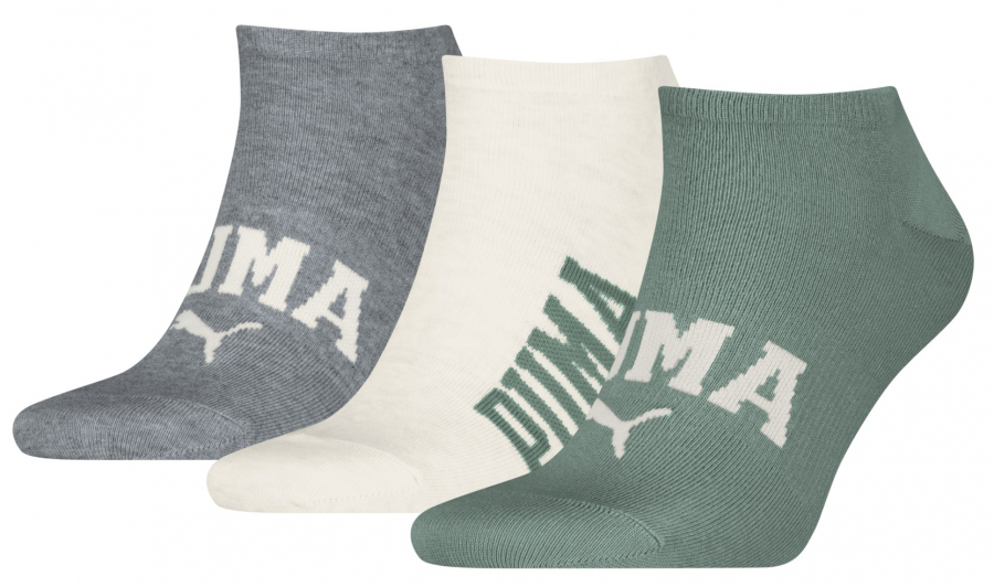 3 Paar Puma Sneaker - Sportstyle Farbset - Green/Oat FX - Größe 39/42