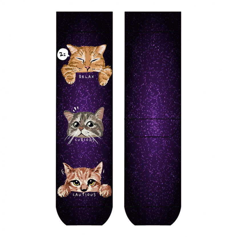 Cool 7 - Unisex One Size (36/41) - Print Socken - Runddruck Motiv: C5227