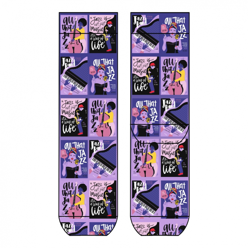 Cool 7 - Damen - Socken - Motiv - C0776