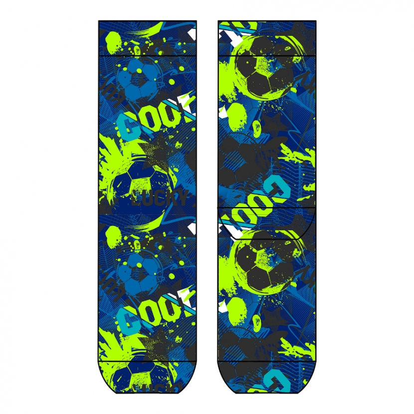 Cool 7 Herrensocken (One Size 41/45) - Motiv - C0870