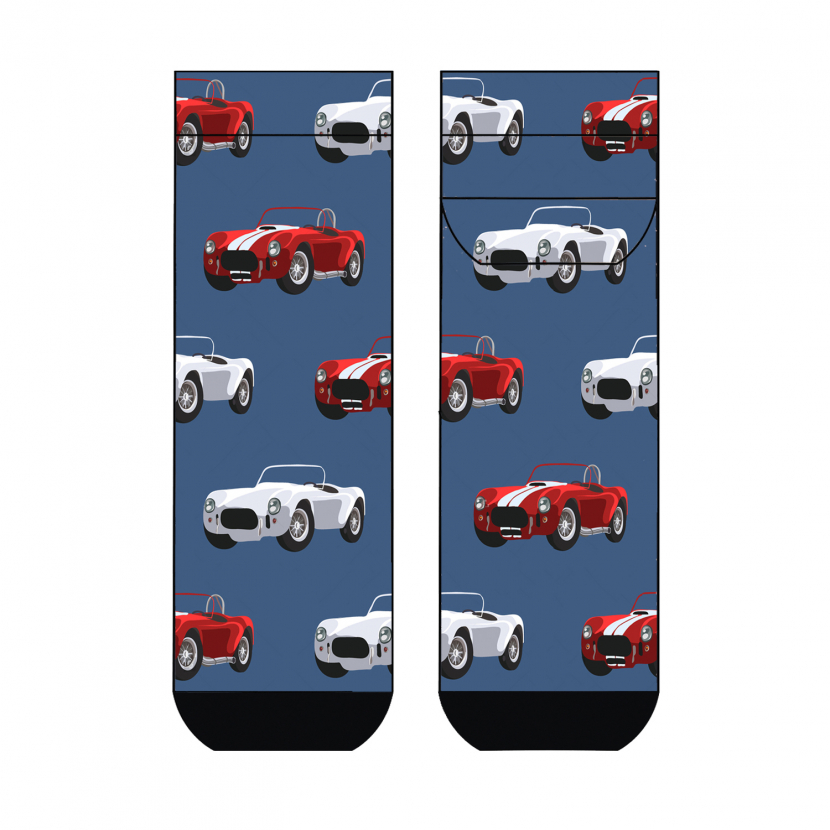 Cool 7 - Unisex One Size (41/46) - Print Sneaker - Runddruck Motiv: C5086