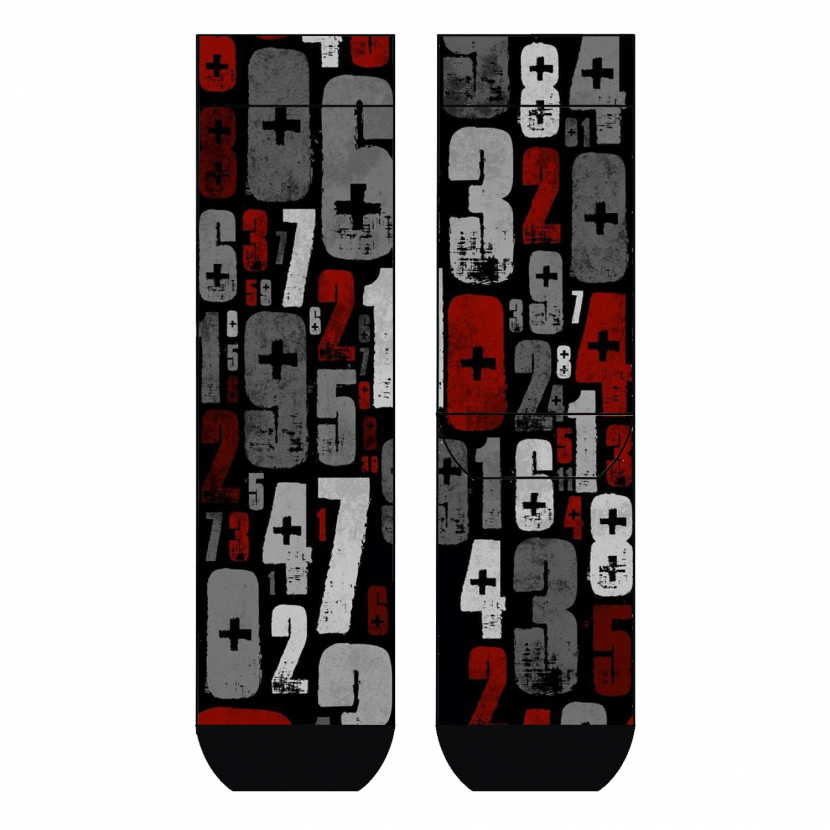 Cool 7 - Unisex One Size (41/46) - Print Socken - Runddruck Motiv: C5350