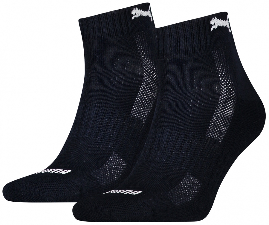 3 Paar Puma Match Frotteesohle Sport - Quarter - Navy - Größe 39/42