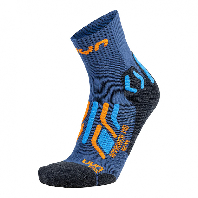 UYN Herren - Approach Kurzschaftform - Blau/Orange