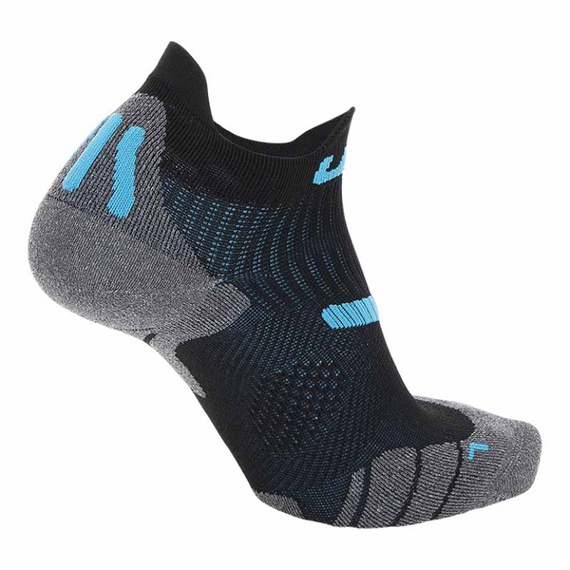 UYN Herren - Run 2in Sneaker - Schwarz