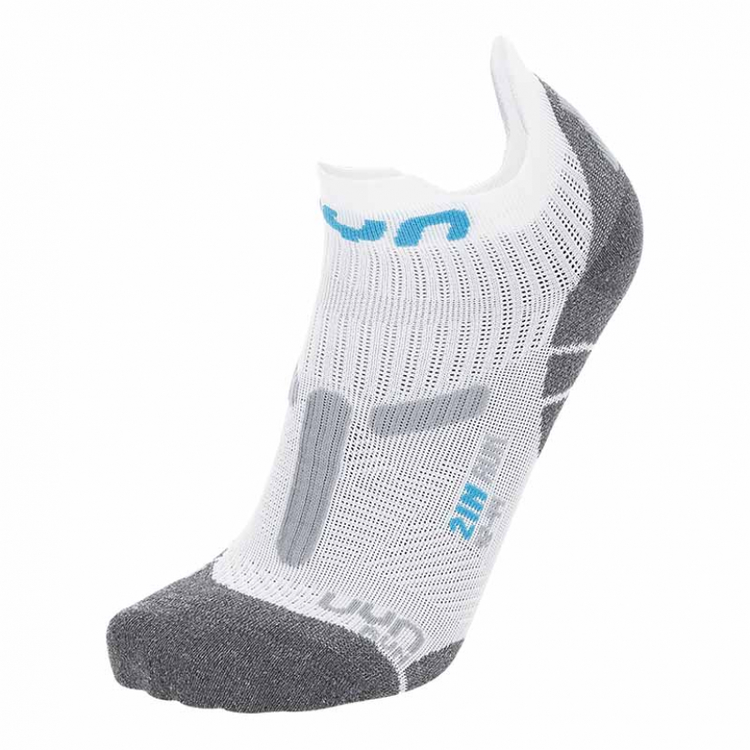 UYN Herren - Run 2in Sneaker - Weiss