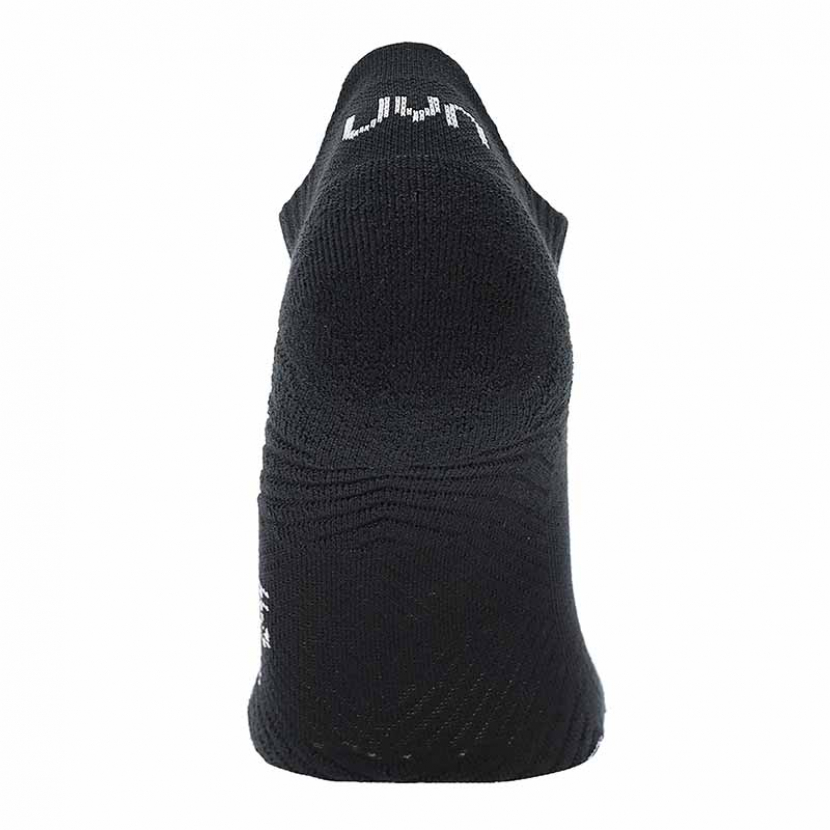 2 Paar UYN Unisex - Agile Sneaker mit Frotteesohle - Schwarz