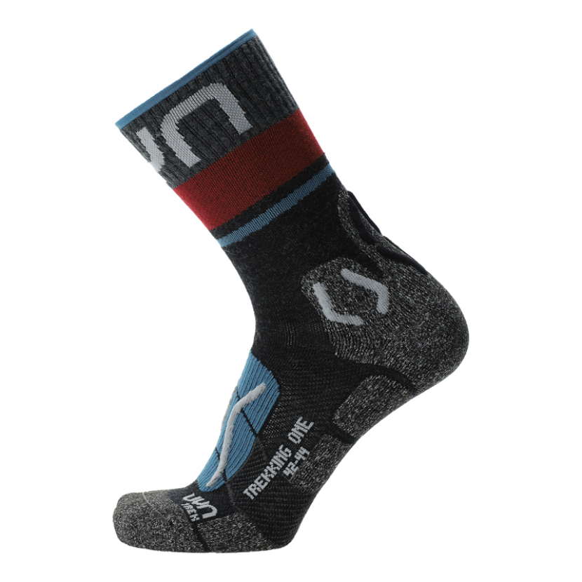 Damen UYN - Trekking One Merino - Normallang - Design Red