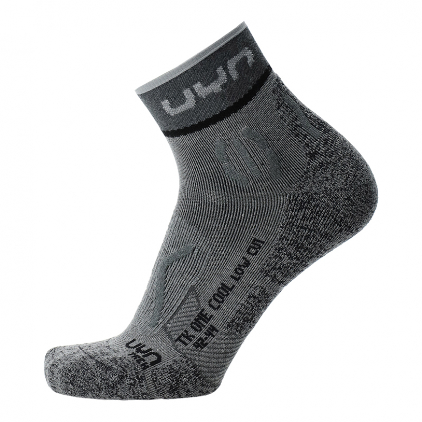 UYN Damen - Trekking One Cool Quarter - Grau/Schwarz