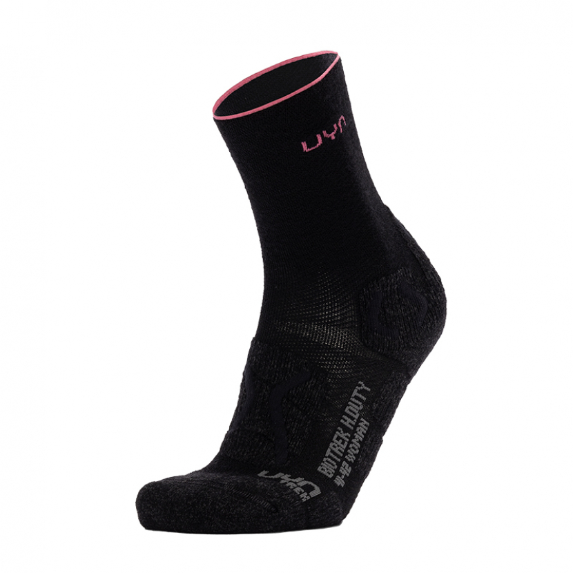 UYN Damen - Trekking Biotech - Biotrek Heavy Duty - Schwarz/Coral