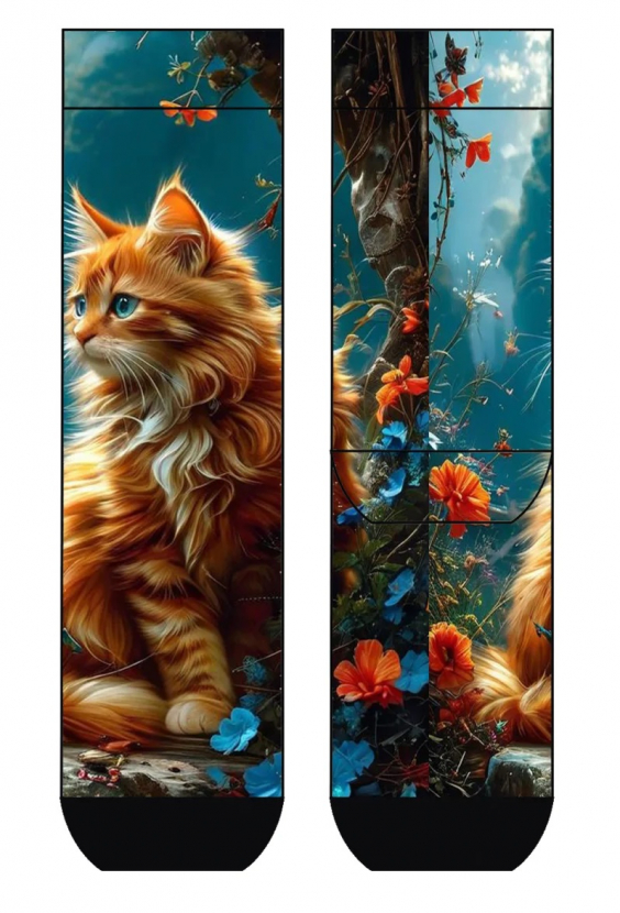 Cool 7 - Unisex One Size (36/41) - Print Socken - Runddruck Motiv: C5364