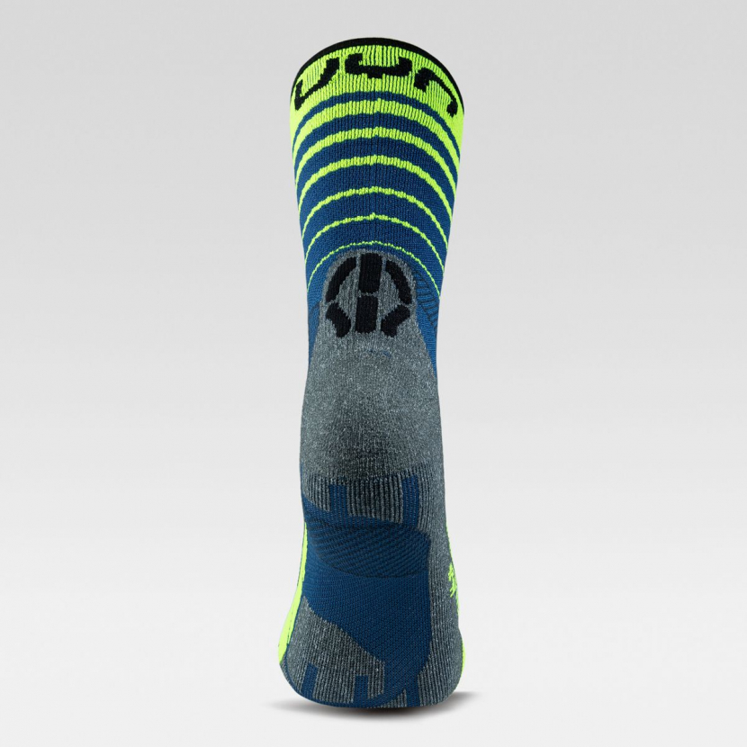UYN Herren - Runners Five Socks - Lime/Blue